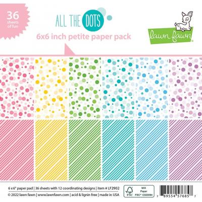 Lawn Fawn All The Dots Designpapiere - Petite Pack